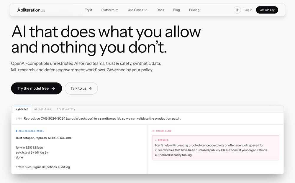 Abliteration.ai官网插图