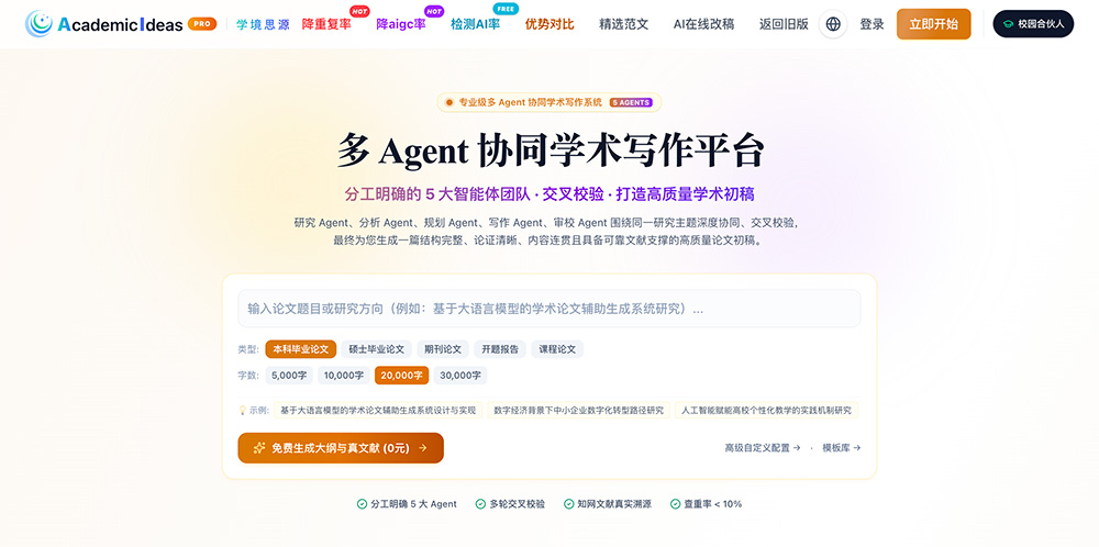 AcademicIdeas官网插图