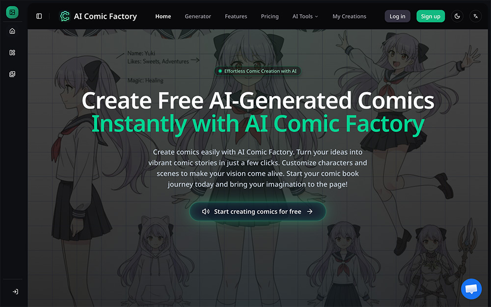 AI Comic Factory官网插图