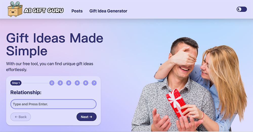 AI Gift Guru官网插图