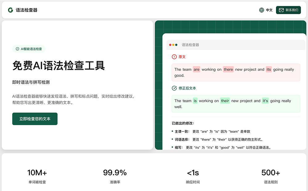 AIGrammarChecker官网插图