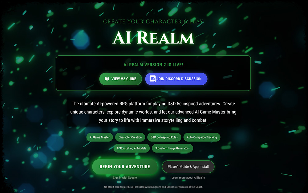 AI Realm官网插图