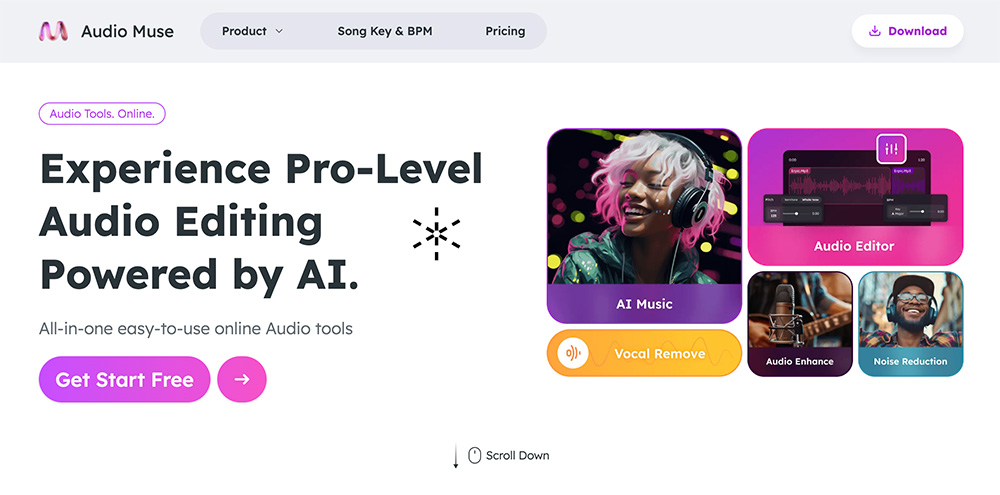 Audio Muse（音频博物馆）官网插图