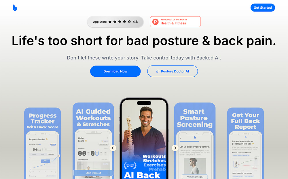 Backed AI官网插图