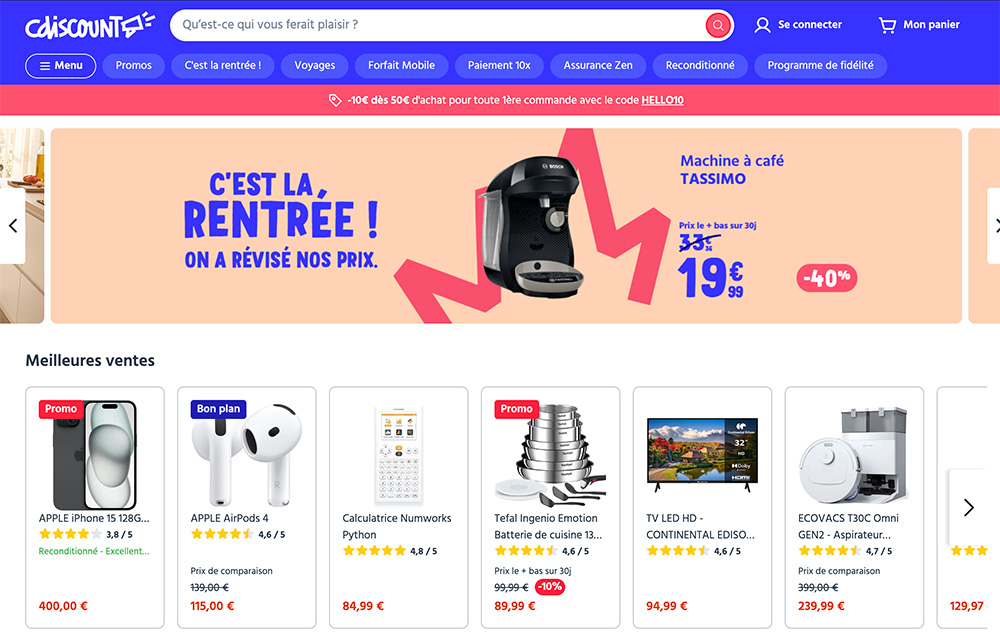 Cdiscount官网插图