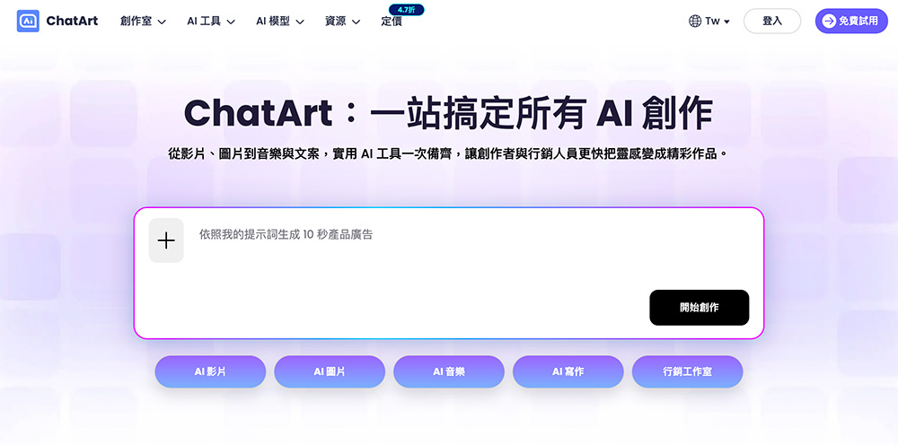 ChatArt官网插图