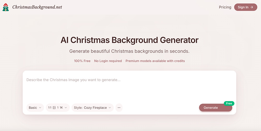 Christmas Background官网插图