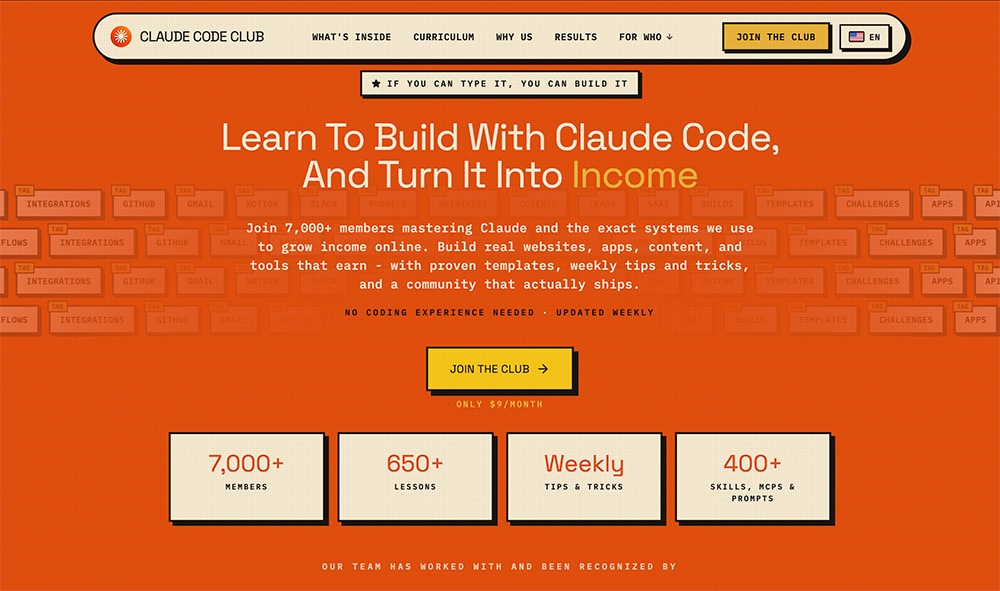 Claude Code Club官网插图