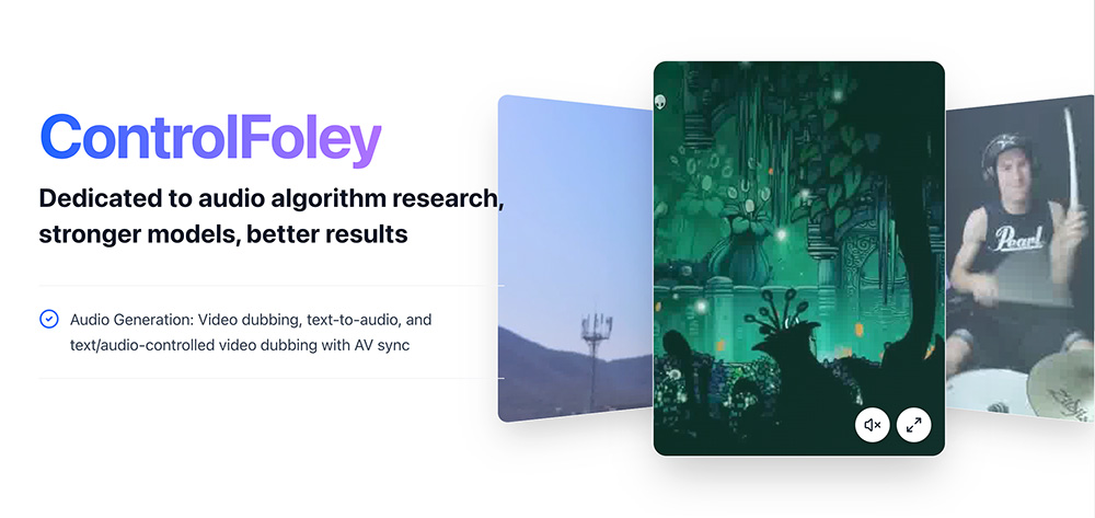 ControlFoley – 小米研究团队推出的统一可控型视频转音频生成框架
