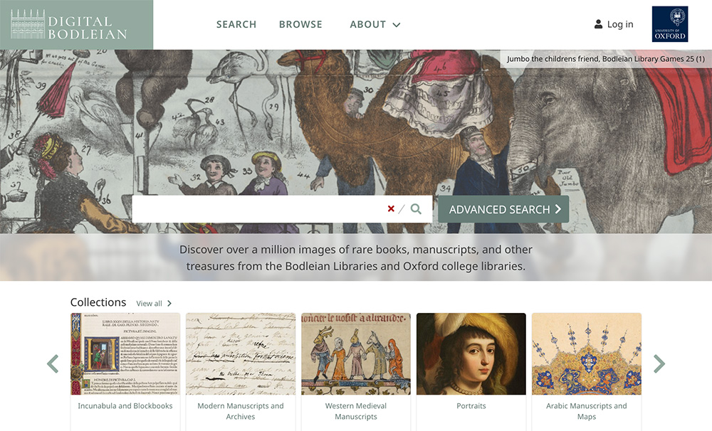 牛津大学珍稀中国汉籍全文影像库