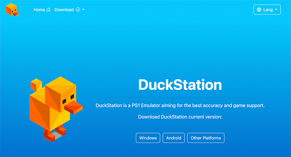 DuckStation官网插图