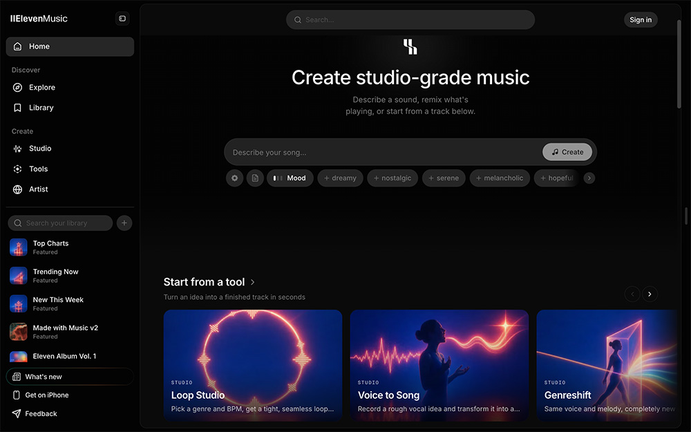 ElevenMusic官网插图