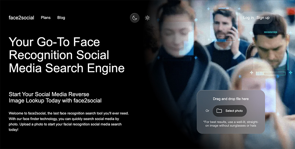 Face2Social：海外在线人脸识别反向检索工具