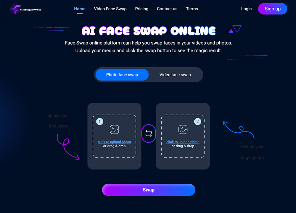 FaceSwapperOnline官网插图