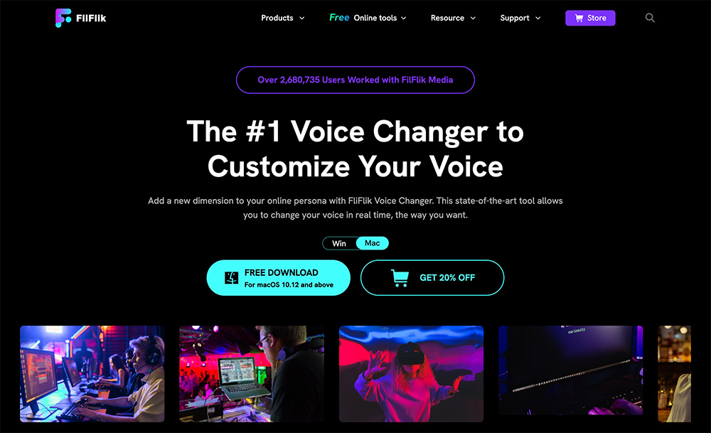 FliFlik Voice Changer官网插图
