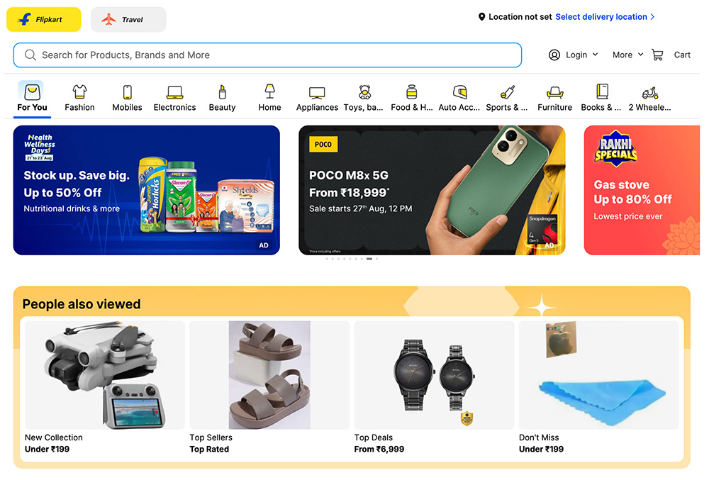 Flipkart官网插图