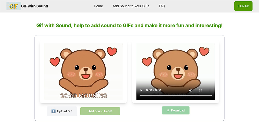 GIF with Sound官网插图