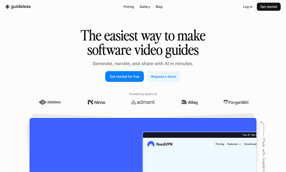 Guideless官网：操作流程一键转视频指南工具