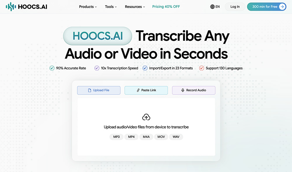 Hoocs AI官网插图