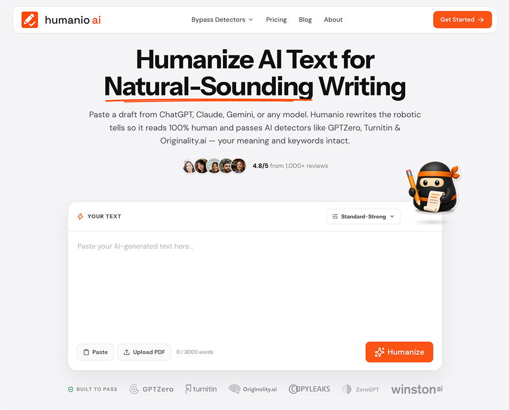 Humanio AI官网插图