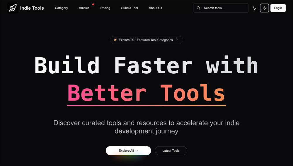 Indie Tools插图