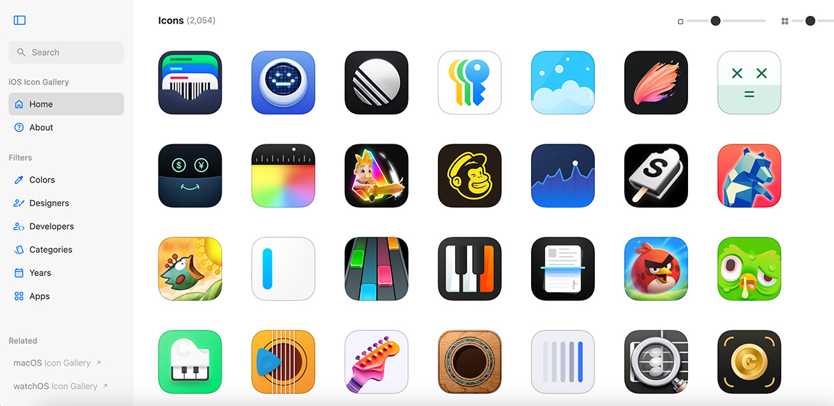 iOS Icon Gallery