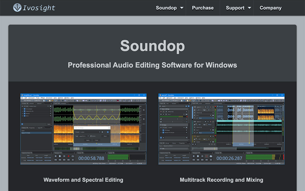 Soundop Audio Editor插图