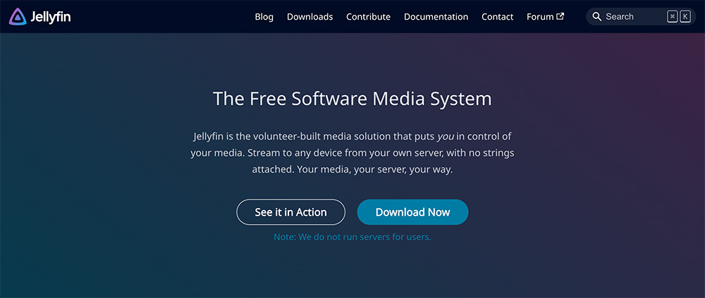Jellyfin：免费开源自建影音媒体服务器