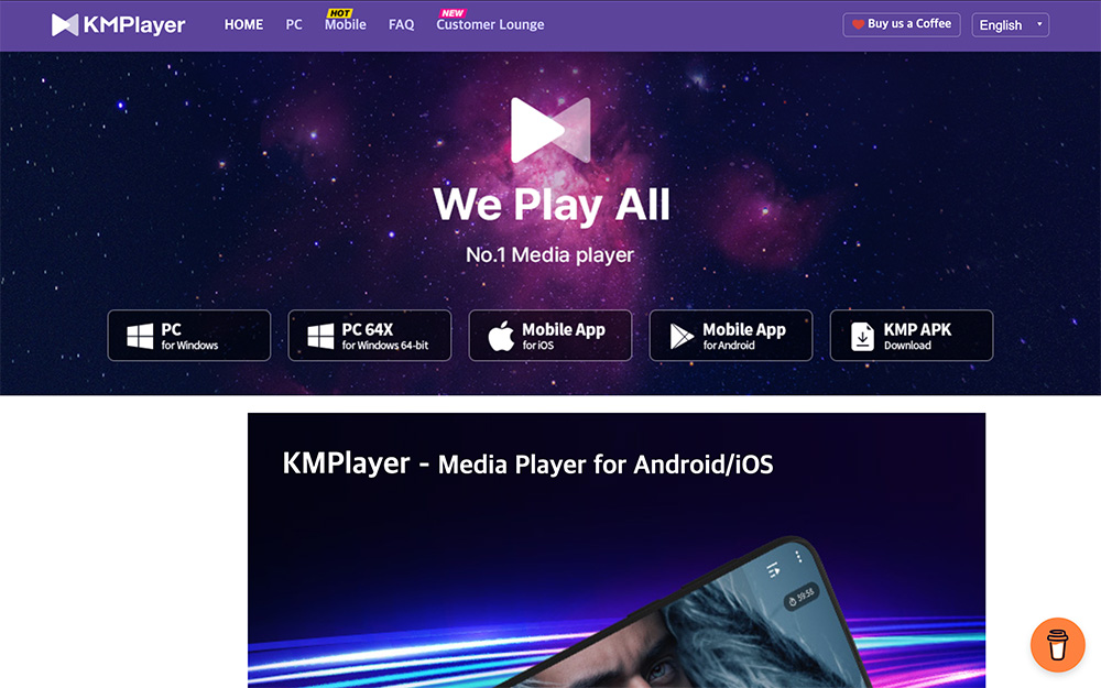 KMPlayer全能型影音播放器