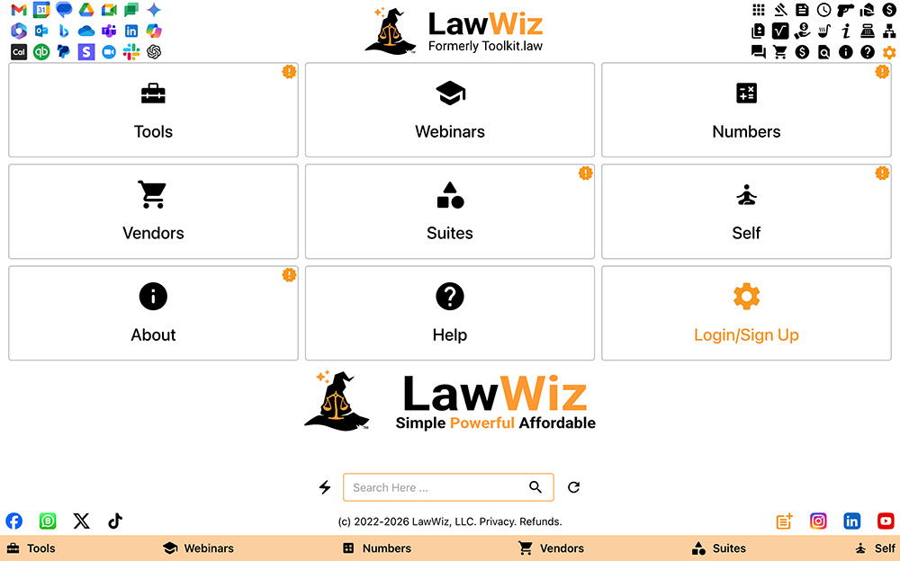 LawWiz全能法律AI科技平台