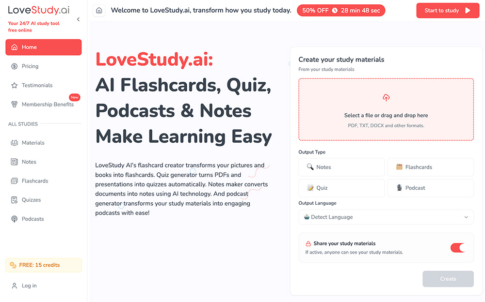 LoveStudy.ai官网插图