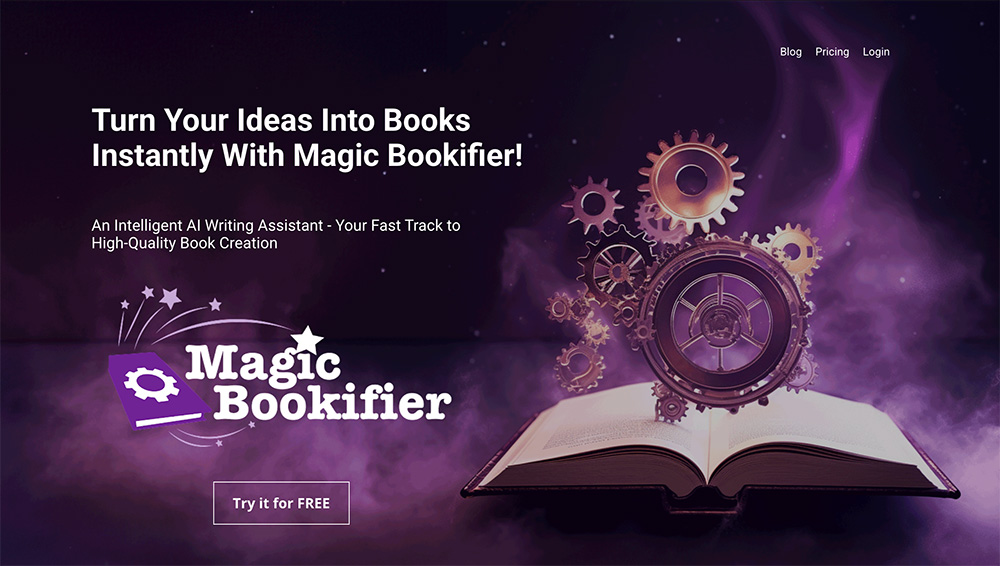 Magic Bookifier（魔法书籍转换器）官网插图