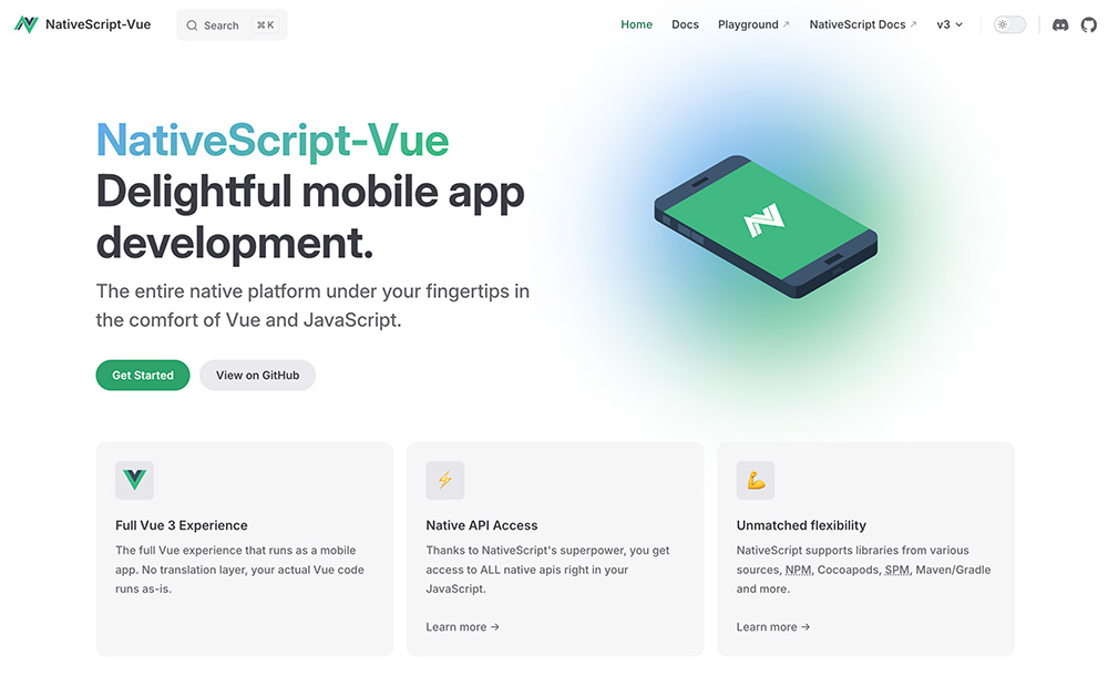 NativeScript-Vue插图