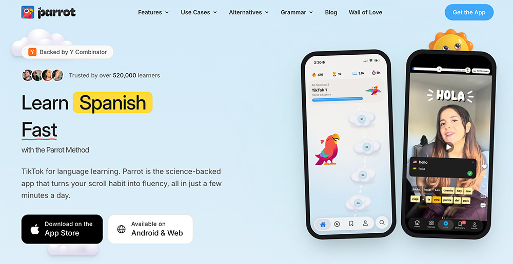 Parrot App官网插图