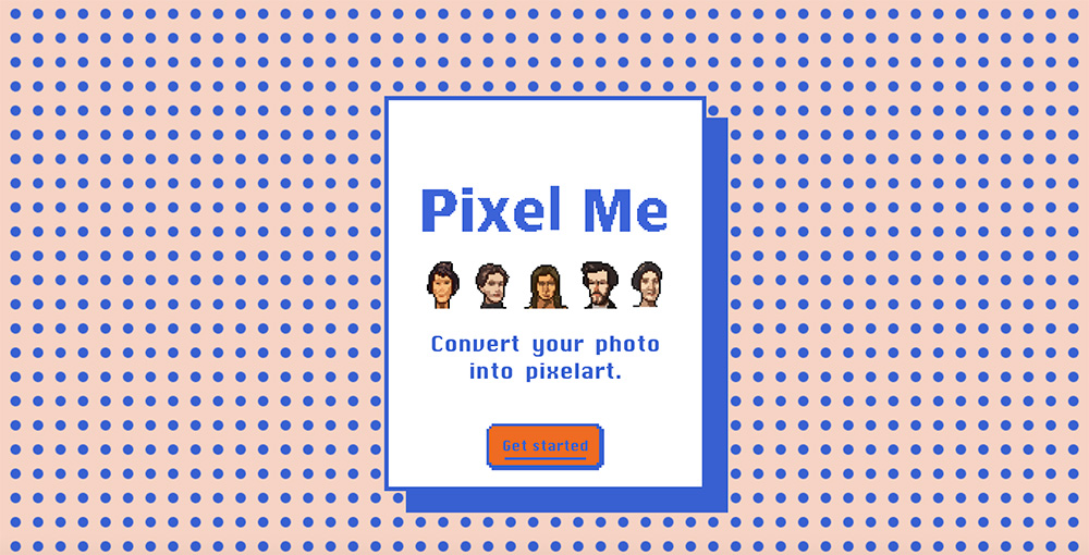PixelMe是一款在线AI像素头像生成器