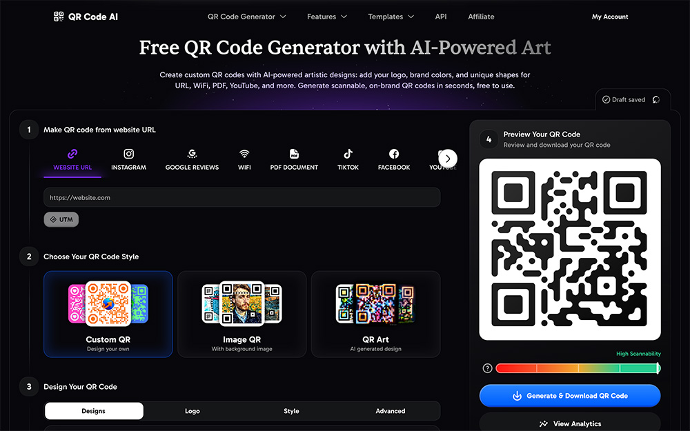 QR Code AI官网插图