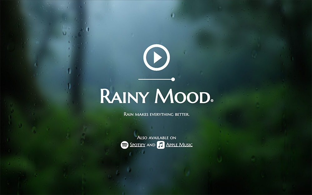 Rainy Mood：在线雨声白噪音工具