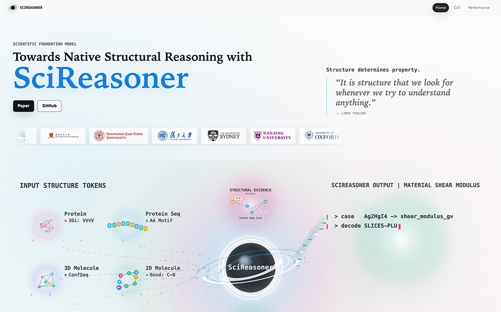 SciReasoner官网插图