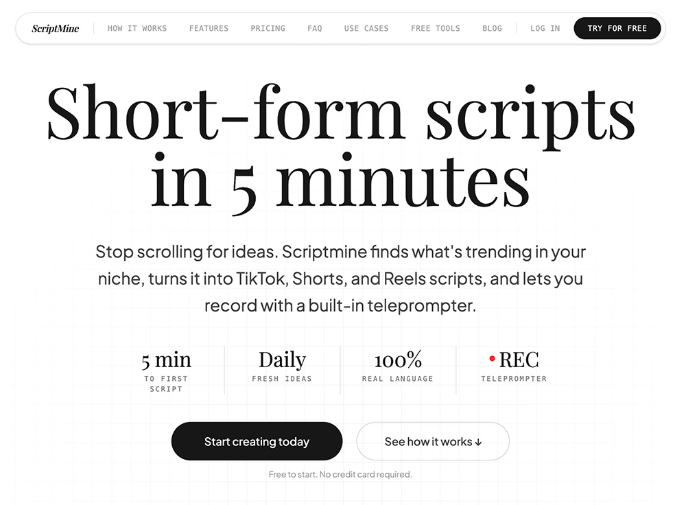 Scriptmine官网插图