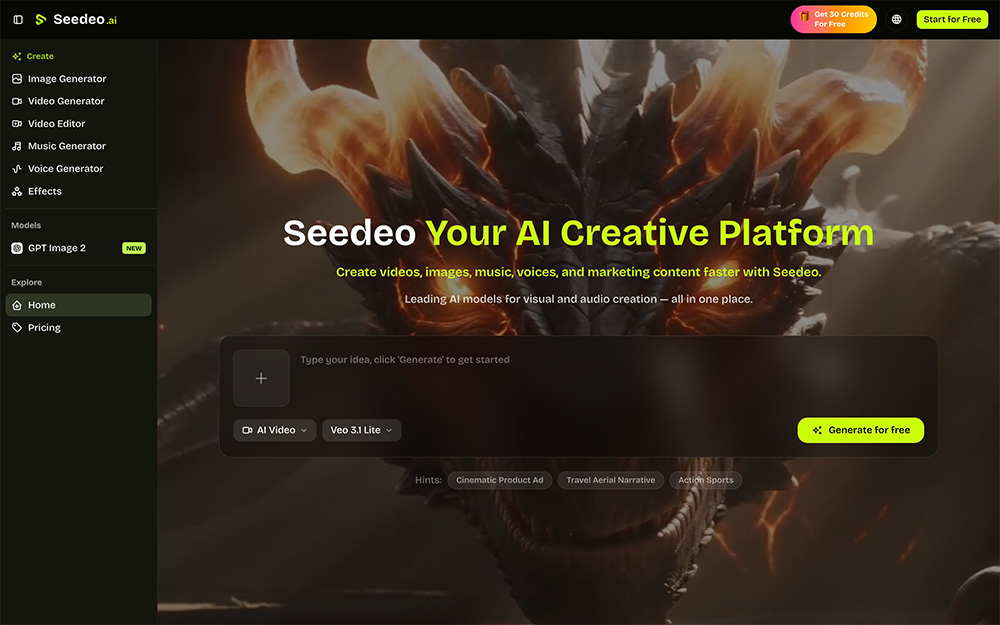 Seedeo AI官网插图