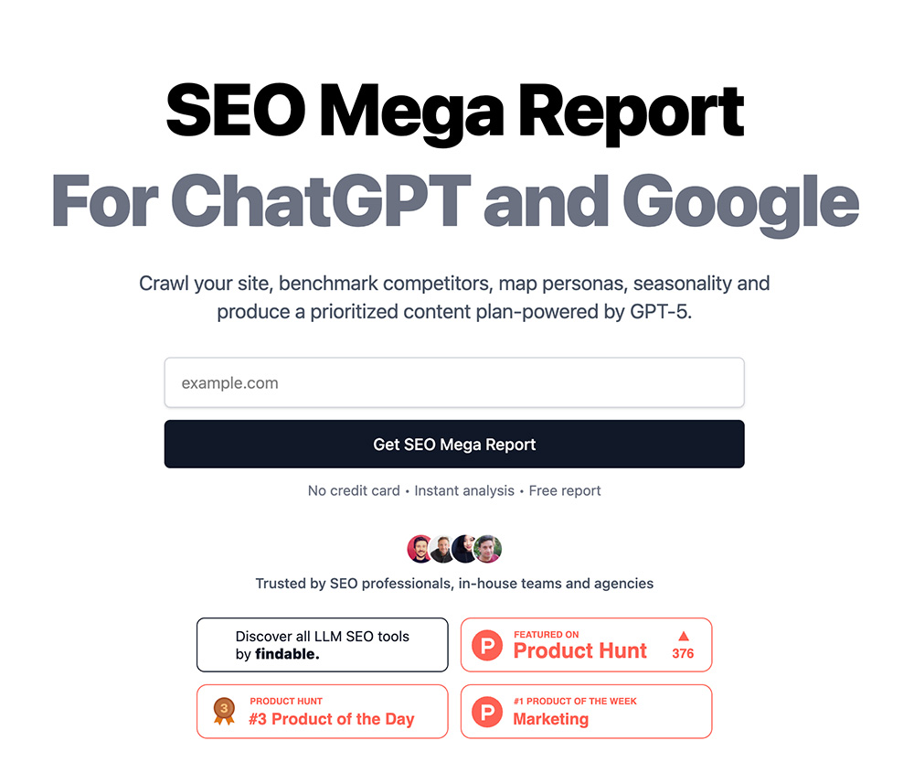 SEO Mega Report官网插图