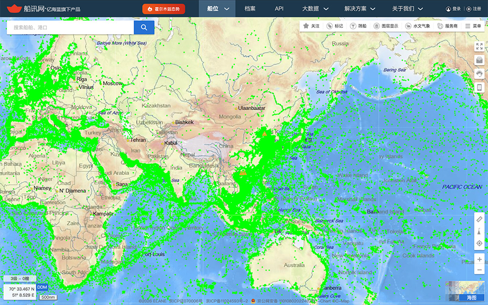 船讯网：专注船舶动态查询与航运信息管理的专业服务平台