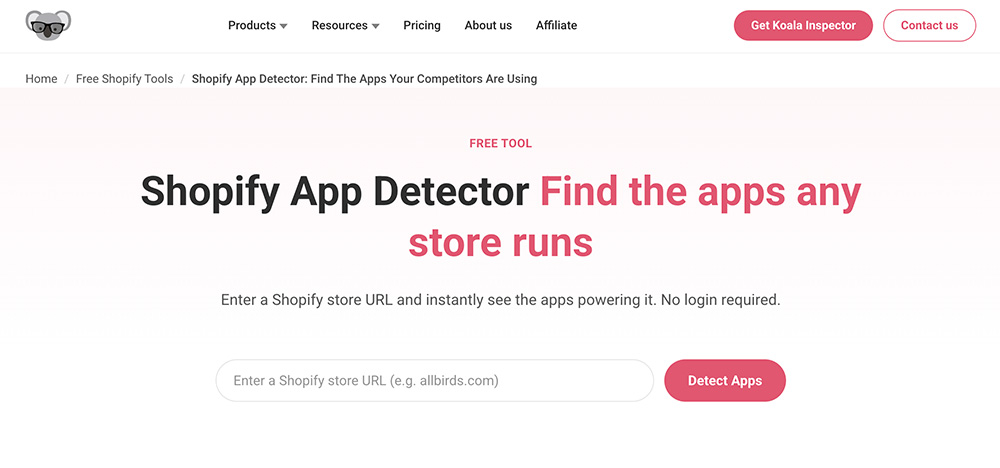 Shopify App Detector官网插图