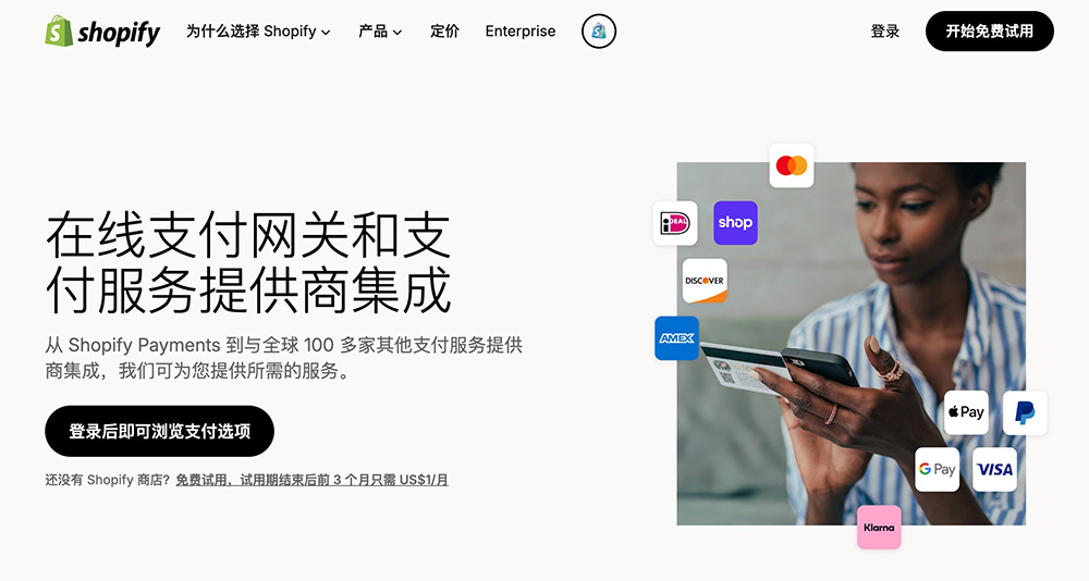 Shopify支付官网插图