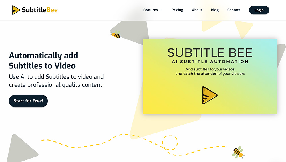 SubtitleBee官网插图