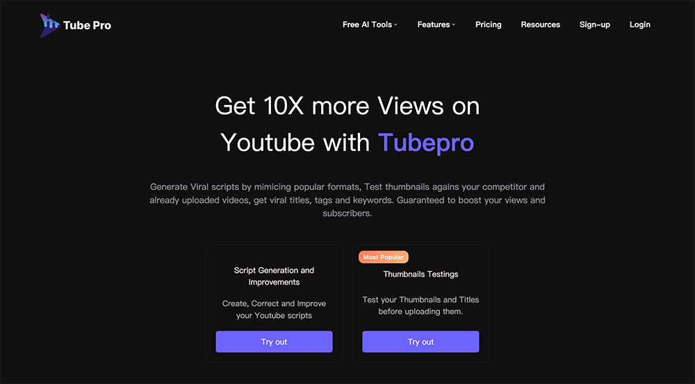 Tube Pro官网插图