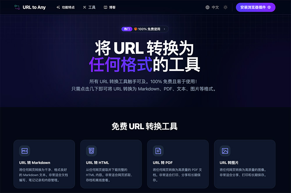 URL to Any官网插图