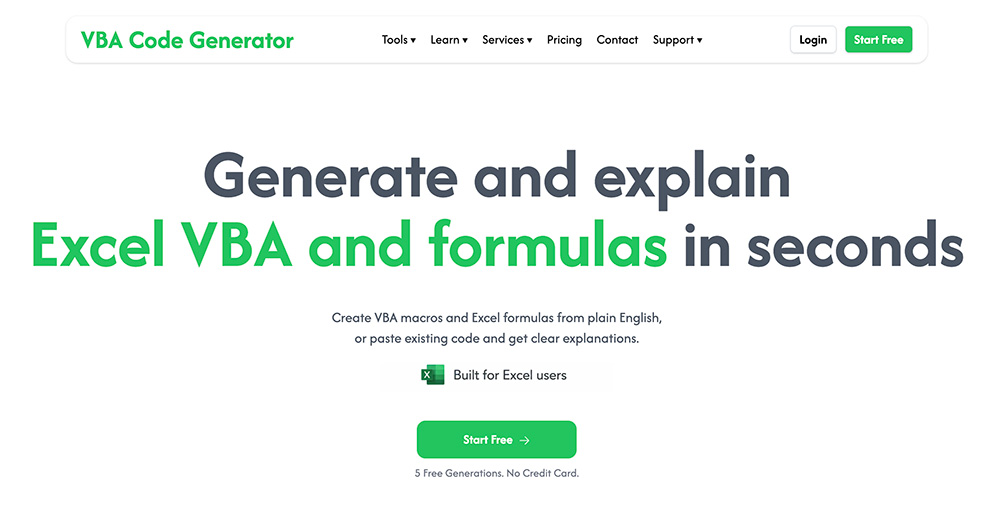 VBA Code Generator官网插图