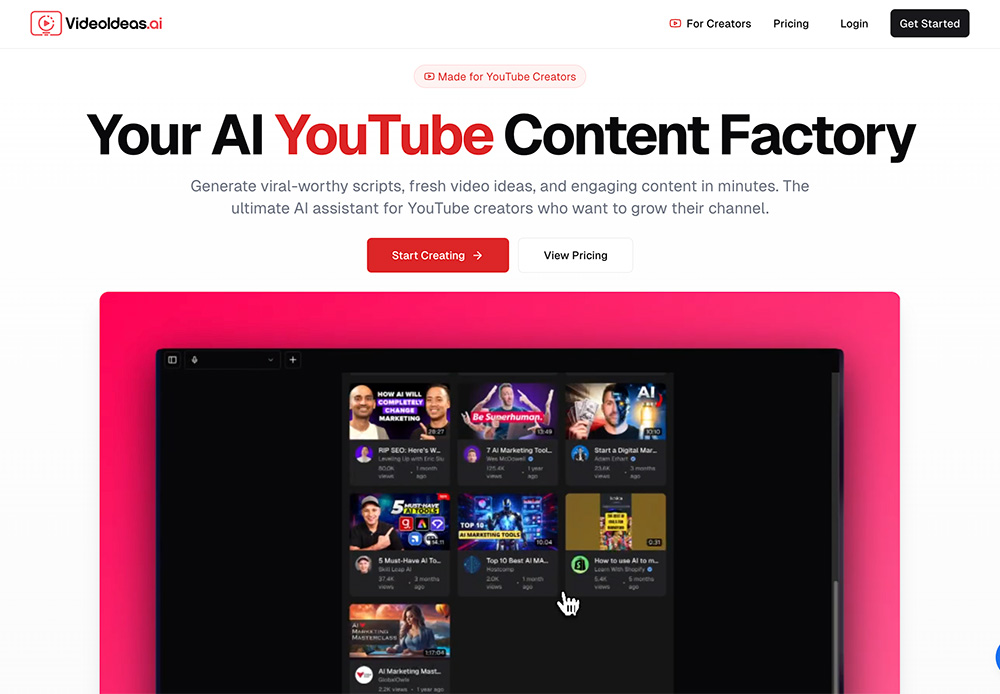VideoIdeas.ai官网插图