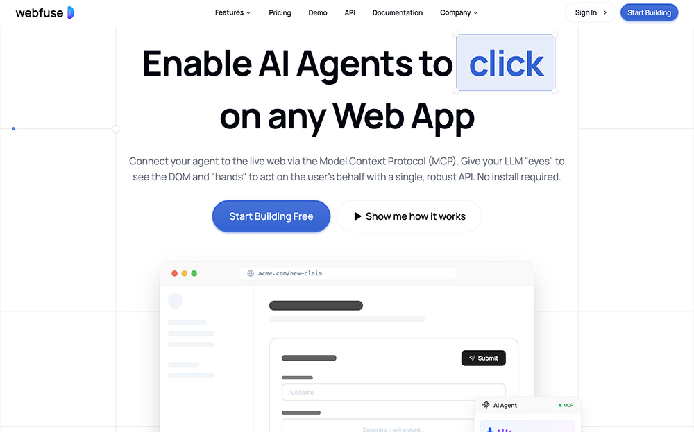 Webfuse官网插图